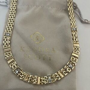 Kendra Scott Gold Lesley Collar Necklace